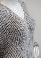 Patentstrikket sweater