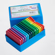 Strikkeblokker Rainbow 20 stk