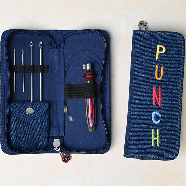 Punch Needle The Vibrant Kit - Set with Adjustable Punch Needles 2.00-5.00mm Ø