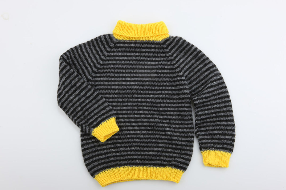 Striped baby and children's sweater