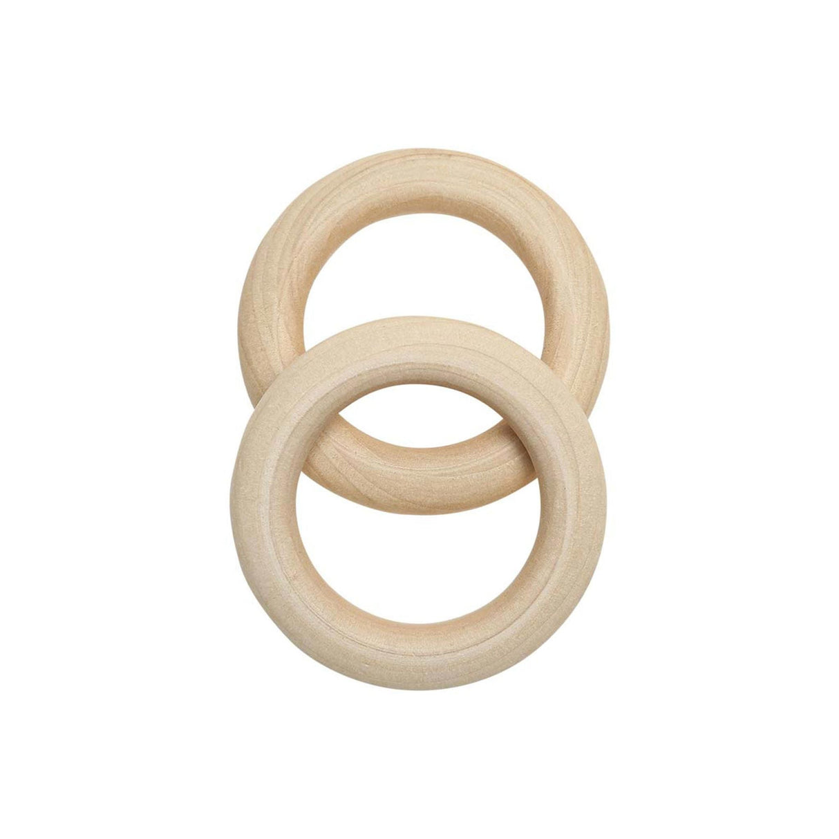 Go Handmade Wooden rings 55mm Ø 2 pcs.