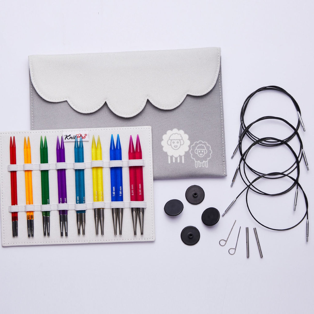 Trendz Interchangeable Circular Needle Set Deluxe 3.50-8.00mm Normal 