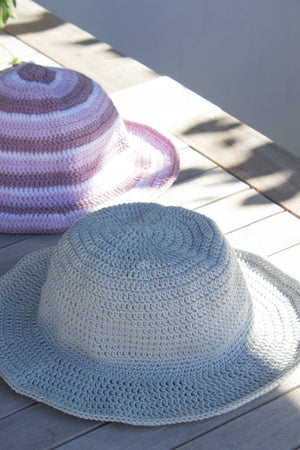 Crocheted bucket hat for adults Pattern 